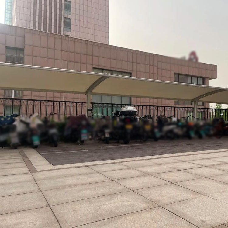 泰顺县膜结构电动车棚