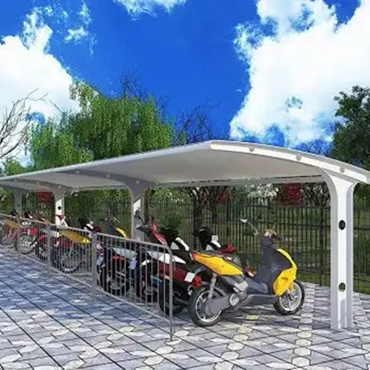 泰顺县膜结构电动车棚